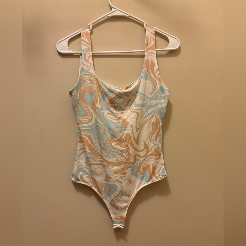 Multicolored bodysuit